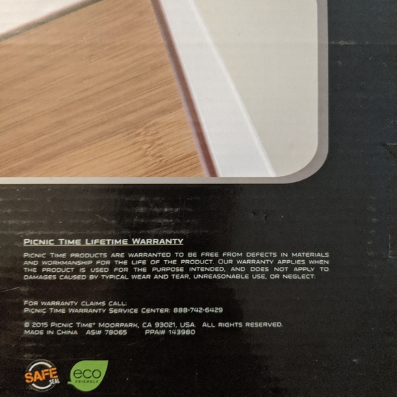 Bamboo Jets Cutting Board - Picture 3 of 4